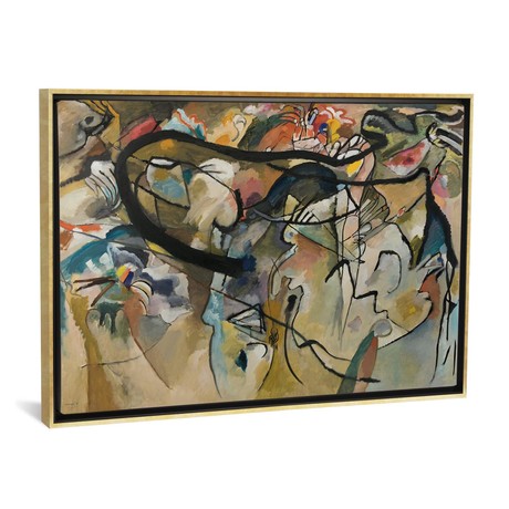 Composition V // Wassily Kandinsky (18"W x 26"H x 0.75"D)