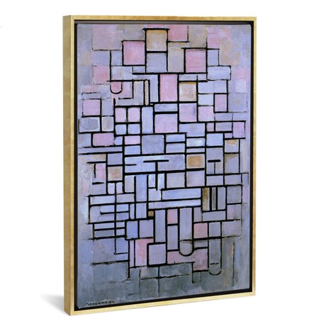 Composition 6, 1914 // Piet Mondrian (26"W x 18"H x 0.75"D)