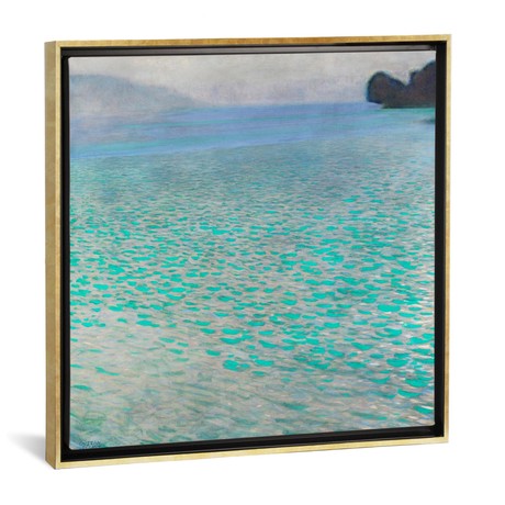 Attersee (Lake Attersee) // Gustav Klimt (18"W x 18"H x 0.75"D)