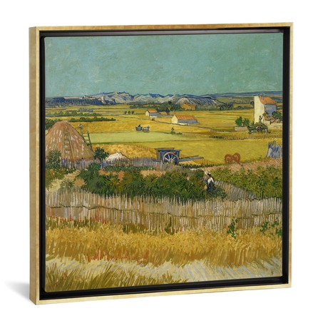 The Harvest // Vincent van Gogh (18"W x 18"H x 0.75"D)