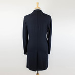 Twill Cashmere Full Coat // Blue (Euro: 48S)