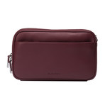 Leather Pouch // Ruby