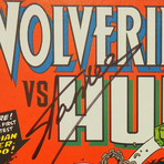 Wolverine Vs Hulk #1 // Stan Lee Signed Comic // Custom Frame (Signed Comic Book Only)