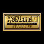 Wolverine Vs Hulk #1 // Stan Lee Signed Comic // Custom Frame (Signed Comic Book Only)