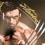 Wolverine // Hugh Jackman + Stan Lee Signed Photo // Custom Frame