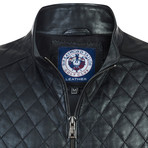 Degree Leather Jacket // Black (XL)