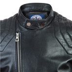 Find Leather Jacket // Black (XL)