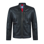 Striker Leather Jacket // Black (L)