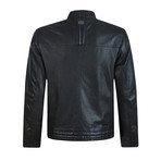 Striker Leather Jacket // Black (XL)
