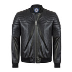 Makeable Leather Jacket // Black (L)