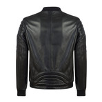 Makeable Leather Jacket // Black (XL)