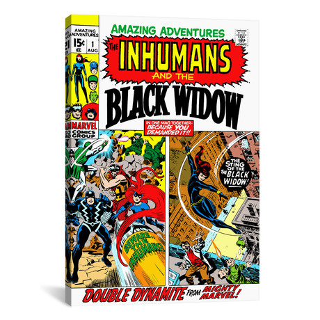 Black Widow Issue Cover 1 (26"W x 18"H x 0.75"D)