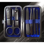 Luxury Manicure Set // Blue Velvet (7 Piece Set)