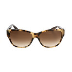 The Veronika // Women Sunglasses // Havana Brown