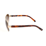 The Angelina // Women Sunglasses // Gold Havana