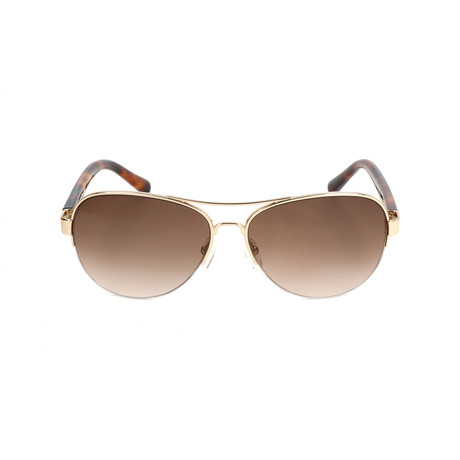 The Angelina // Women Sunglasses // Gold Havana