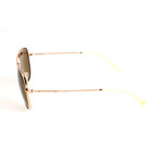 The Dakota // Women Sunglasses // Gold Ivory