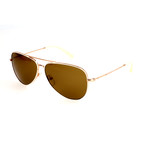 The Dakota // Women Sunglasses // Gold Ivory