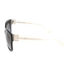 The Taylor // L3G-F8 Sunglasses // Black Bone Crystal
