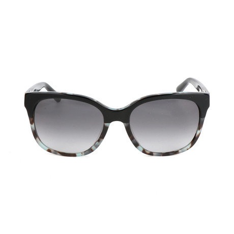 The Gretta // Women Sunglasses // Black Blue Tortoise