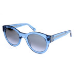 The Zoe // Women Sunglasses // Transparent Blue