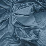 Luxe Soft + Smooth Perfect Bedding Bundle // Down Alt Gel Fiber // Cadet Blue (Full)