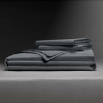 Luxe Soft & Smooth Tencel™ Duvet Cover Set // Charcoal (Full/Queen)
