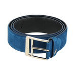 Classic Leather Belt // Regenly Blue (Euro: 80)