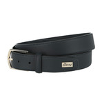 Leather Belt // Dark Navy (Euro: 80)