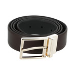 Reversible Leather Belt // Oxblood (Euro: 80)