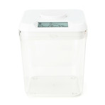 Time Locking Container // White (Clear Base)