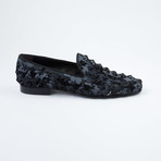 Star-Studded Slip-On Loafer // Black Camo (Euro: 42)