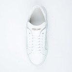 Star Patten Suede Panel Sneaker // White (Euro: 40)