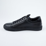 Camo Tongue Lace-Up Sneaker // Black (Euro: 42)