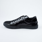 Sequin Lace-Up Sneaker // Black (Euro: 42)