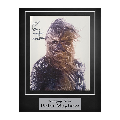 Signed + Framed Artist Series // Chewbacca