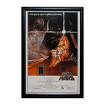 Framed autographed poster Star Wars Episode IV: A New Hope