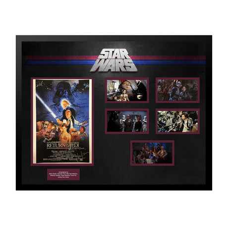 Signed + Framed Collage // Star Wars Episode VI: Return of the Jedi I