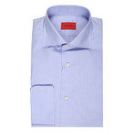 ISAIA // Giuseppe Dress Shirt // Blue (US: 17.5R)