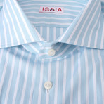 Terranova Striped Dress Shirt // Teal (US: 15R)