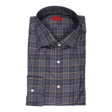 Philip Checkered Dress Shirt // Gray (US: 15R)