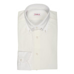 Isaia // Catena Dress Shirt // White (US: 15.5L)