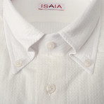 Isaia // Catena Dress Shirt // White (US: 15.75)