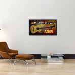 Signed + Framed Guitar // ABBA Autographed Guitar