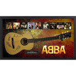 Signed + Framed Guitar // ABBA Autographed Guitar