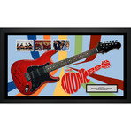 Signed + Framed Guitar // Monkees