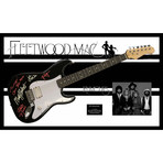 Signed + Framed Guitar // Fleetwood Mac
