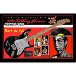 Signed + Framed Guitar // The Rolling Stones