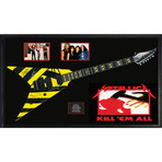 Signed + Framed Guitar // Metallica
