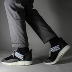 Bamboo Runner Sneaker // Black White Sole (Euro: 40)
